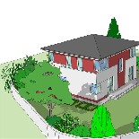 vizualizace zahrad,3D,vizualizace zahrady,SketchUp models,Warehouse 3D Google,
3D návrhy zahrad